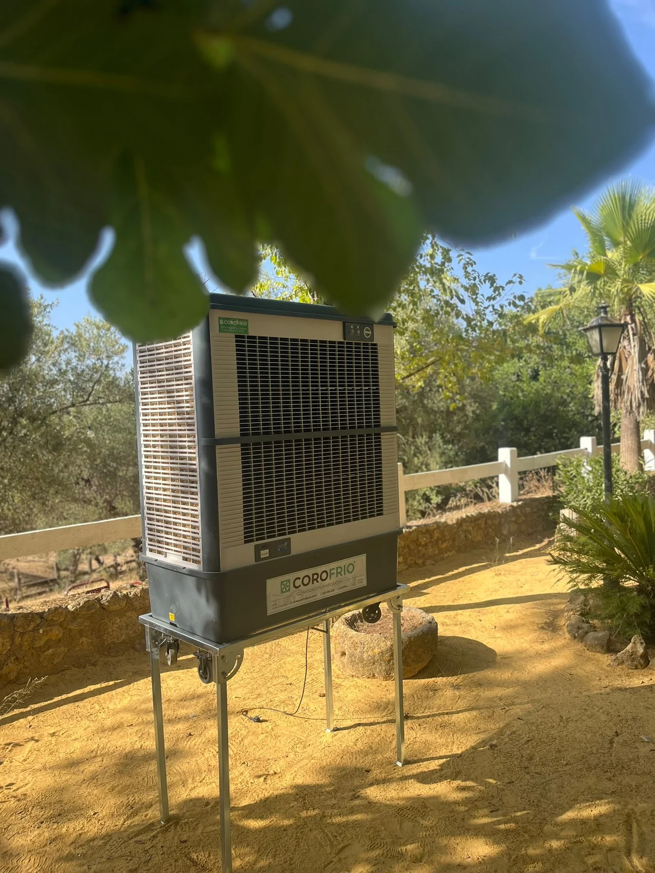 Climatizador portátil COROFRIO para bodas y eventos